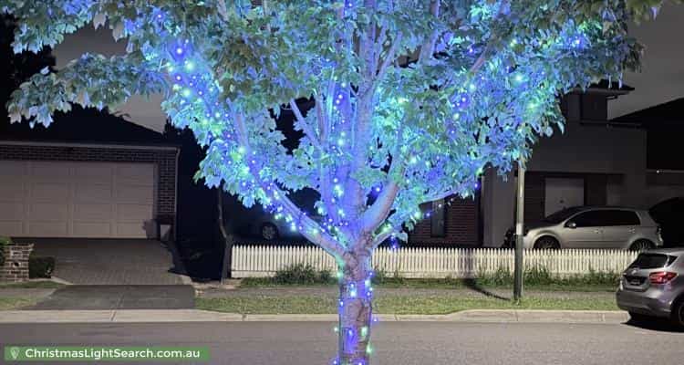 Christmas Light display at 103 Victoria Knox Avenue, Rowville