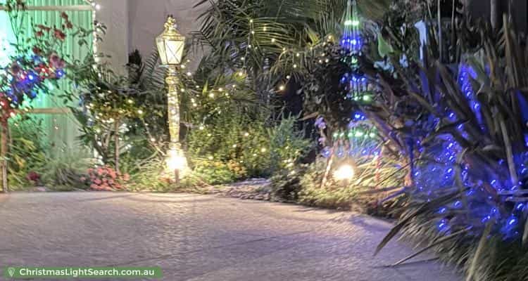 Christmas Light display at 103 Victoria Knox Avenue, Rowville