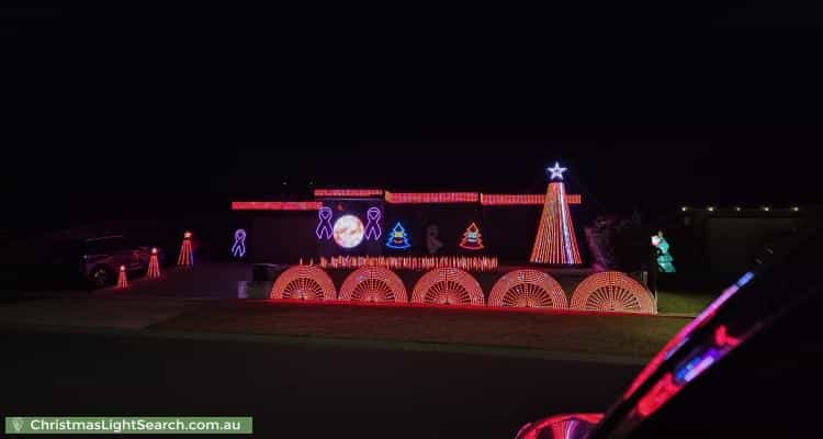 Christmas Light display at 36 Waldock way, Warrnambool
