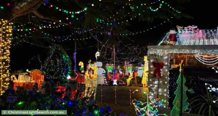 Christmas Light display at 63 Army Road, Boronia