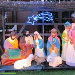 Christmas Light display at 15 The Grove, Coburg