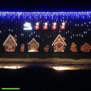 Christmas Light display at Nine Mile Road, Strathalbyn