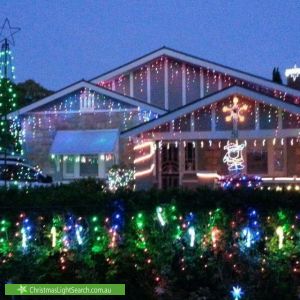 Christmas Light display at 51 West Parkway, Colonel Light Gardens