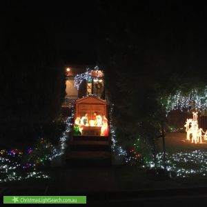 Christmas Light display at Oriana Avenue, Rostrevor
