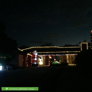 Christmas Light display at 8 Autumndale Court, Narre Warren North