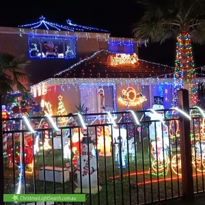 Christmas Light display at 81 Laura Road, Knoxfield