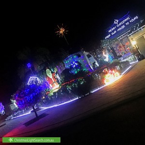 Christmas Light display at 7 Augusta Grove, Yanchep