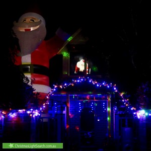 Christmas Light display at 74 Victoria Street, Sandringham