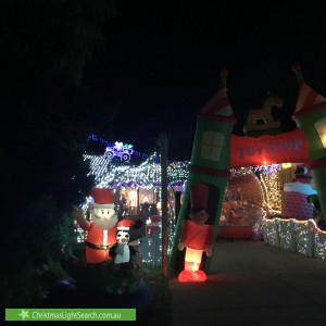 Christmas Light display at 18 McNairn Cross, Leda