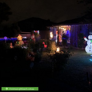 Christmas Light display at 1 Reynolds Avenue, Wheelers Hill