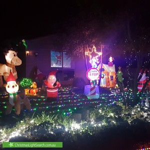 Christmas Light display at 78 Prince Street, Mornington