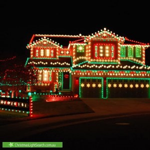 Christmas Light display at 73 Ingerson Street, West Beach
