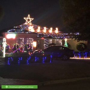 Christmas Light display at 70 Alexandria Boulevard, Canning Vale