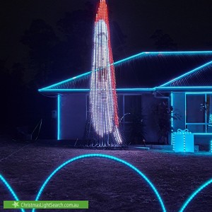 Christmas Light display at 237 Red Gum Road, New Beith