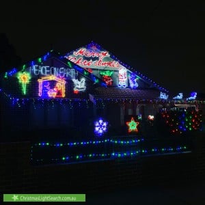 Christmas Light display at 1 Hay Street, Croydon Park