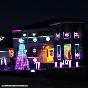 Christmas Light display at 30 Jacaranda Drive, Diamond Creek