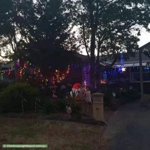 Christmas Light display at  Dove Place, Modbury Heights