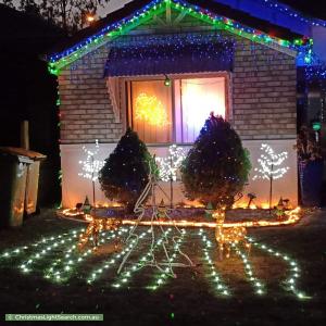 Christmas Light display at 17 Freesia Close, Springfield Lakes