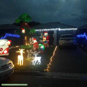 Christmas Light display at 19 Mataro Road, Hope Valley