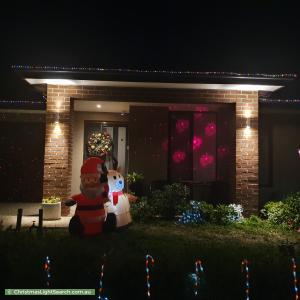 Christmas Light display at 4 Mission Drive, Rockbank