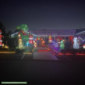 Christmas Light display at 1 House Circuit, Banks