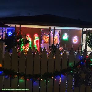 Christmas Light display at 15 Dale Avenue, Pascoe Vale