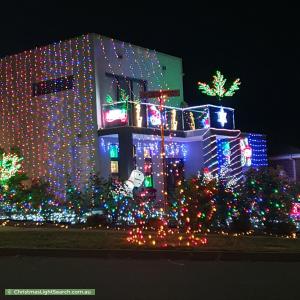 Christmas Light display at 19 Louisa Briggs Circuit, Bonner