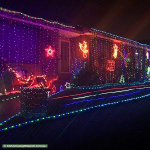 Christmas Light display at 61 Whalley Drive, Wheelers Hill