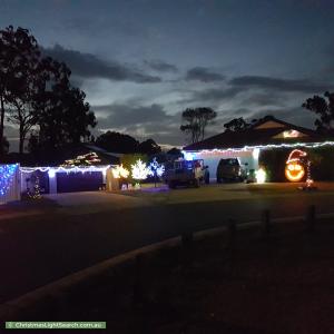 Christmas Light display at 39 Brushwood Circuit, Forest Lake