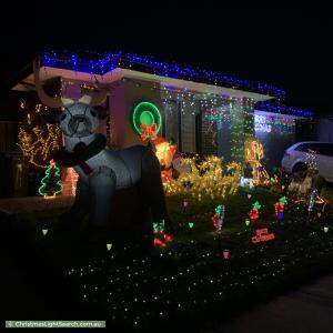 Christmas Light display at  Enright Street, Botanic Ridge