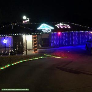 Christmas Light display at 22 McIlwaine Crescent, Noarlunga Downs