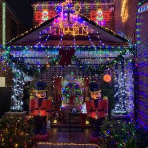 Christmas Light display at 75 Clarence Street, Merrylands