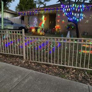 Christmas Light display at 28 Yarrinup Avenue, Chadstone