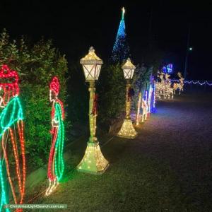 Christmas Light display at 85 Osborne Drive, Burpengary
