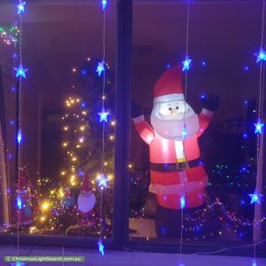 Christmas Light display at 15A Lutwyche Street, Higgins