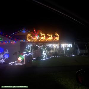 Christmas Light display at  Wiltshire Place, Chirnside Park