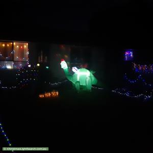Christmas Light display at 37 Timewell Crescent, Boronia