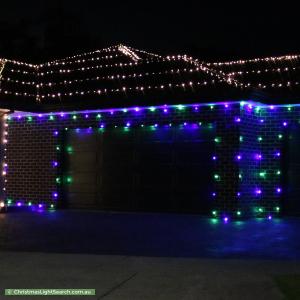 Christmas Light display at 1 Culverden Rise, Doreen