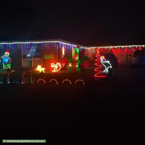 Christmas Light display at 54 Dunrossil Drive, Sunbury