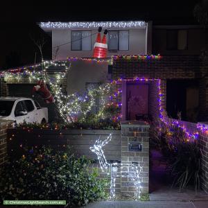 Christmas Light display at 6 McKay Street, Parkdale