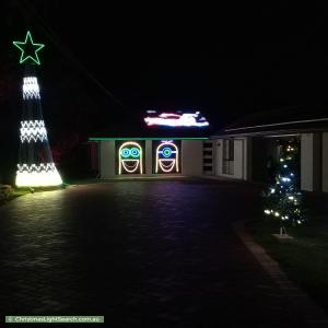 Christmas Light display at 5 Solomon Avenue, Loganholme
