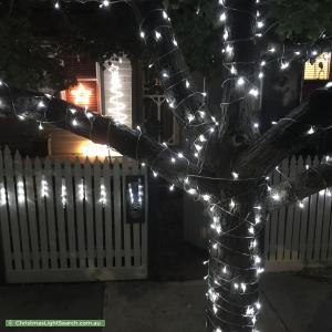 Christmas Light display at 23 Wilcox Street, Preston