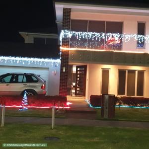 Christmas Light display at  Bankton Avenue, Cranbourne East