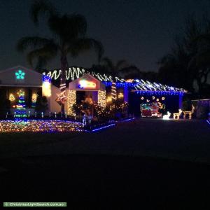 Christmas Light display at 29 Brushbox Way, Huntingdale
