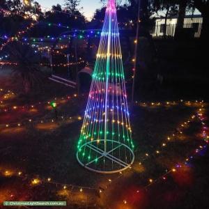 Christmas Light display at 133 Goodman Road, Elizabeth South