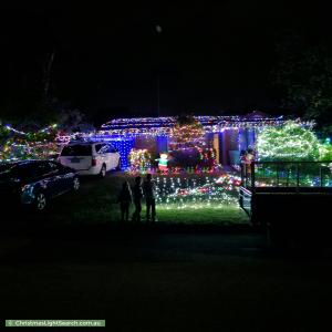 Christmas Light display at 23 McIlwaine Crescent, Noarlunga Downs