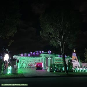 Christmas Light display at 39 Whipbird Circuit, Victoria Point
