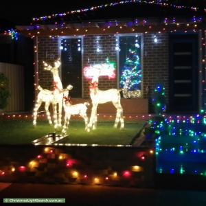 Christmas Light display at 5 Love Street, Lynbrook