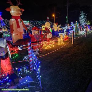 Christmas Light display at 1 Paul Tully Avenue, Collingwood Park