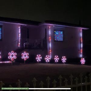 Christmas Light display at 34 Fragar Road, South Penrith